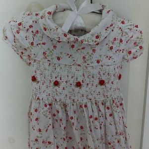 Laura Ashley smocked dress 24m